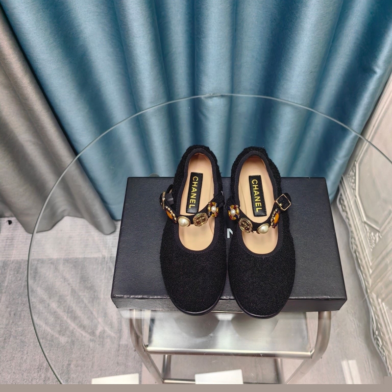 Ch*el flat shoes
